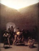 Francisco Goya Yard with Lunatics china oil painting reproduction